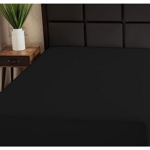 Black bed hot sale sheets target