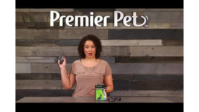 Premier Pet 300 Yard Remote Adjustable Trainer - Black, 2 of 12, play video