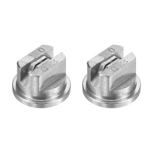 Unique Bargains Stainless Steel Multipurpose Use Durable Flat Fan Spray Pressure Washer Nozzles - 1 of 4