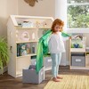 Guidecraft EdQ Dollhouse Bookshelf: Wood Kids' Pretend Play Furniture for Playroom and Classroom with Bins for Toys and Dolls - 3 of 4