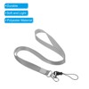 Unique Bargains Polyester Wear-resistant Lightweight ID Card Neck Lanyards with Hooks 10 Pcs - 3 of 4