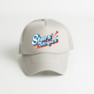 Simply Sage Market Stars And Stripes Firework Foam Trucker Hat - 1 of 2