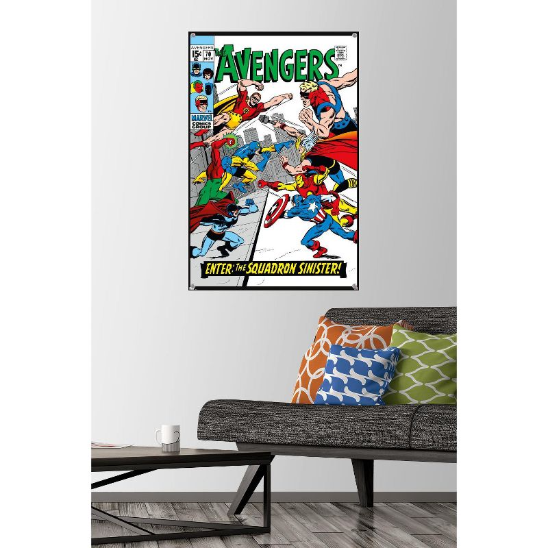 Trends International Marvel Comics - Avengers #70 Unframed Wall Poster Prints, 2 of 7