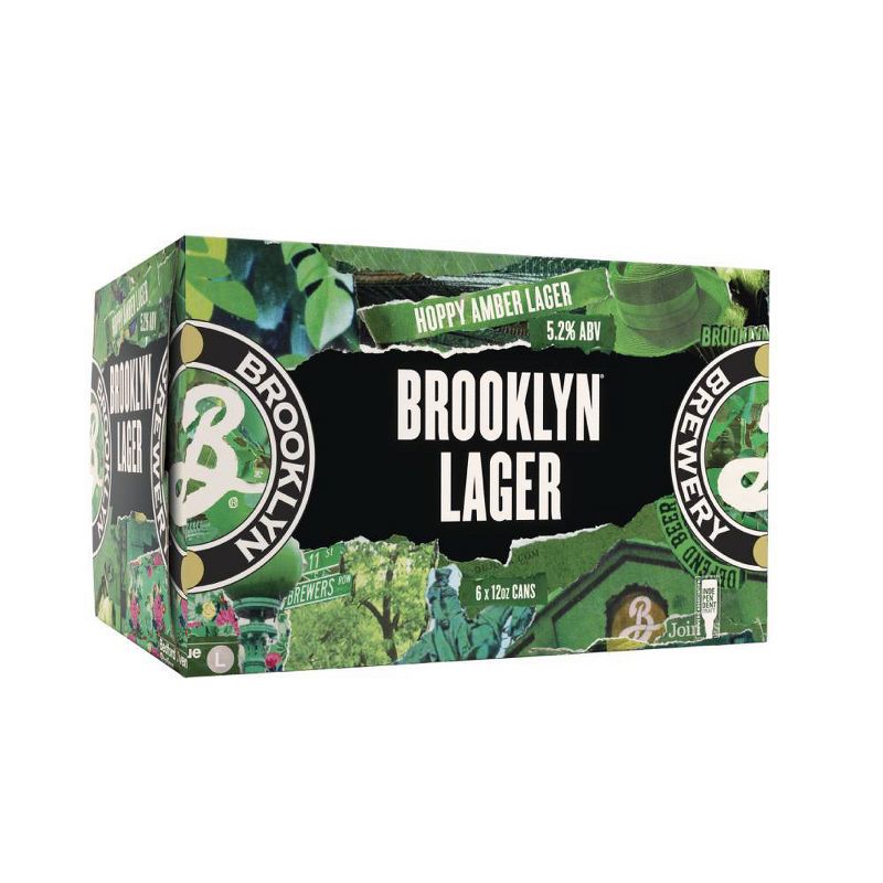 Brooklyn Lager Beer - 6pk/12 fl oz Cans, 2 of 4