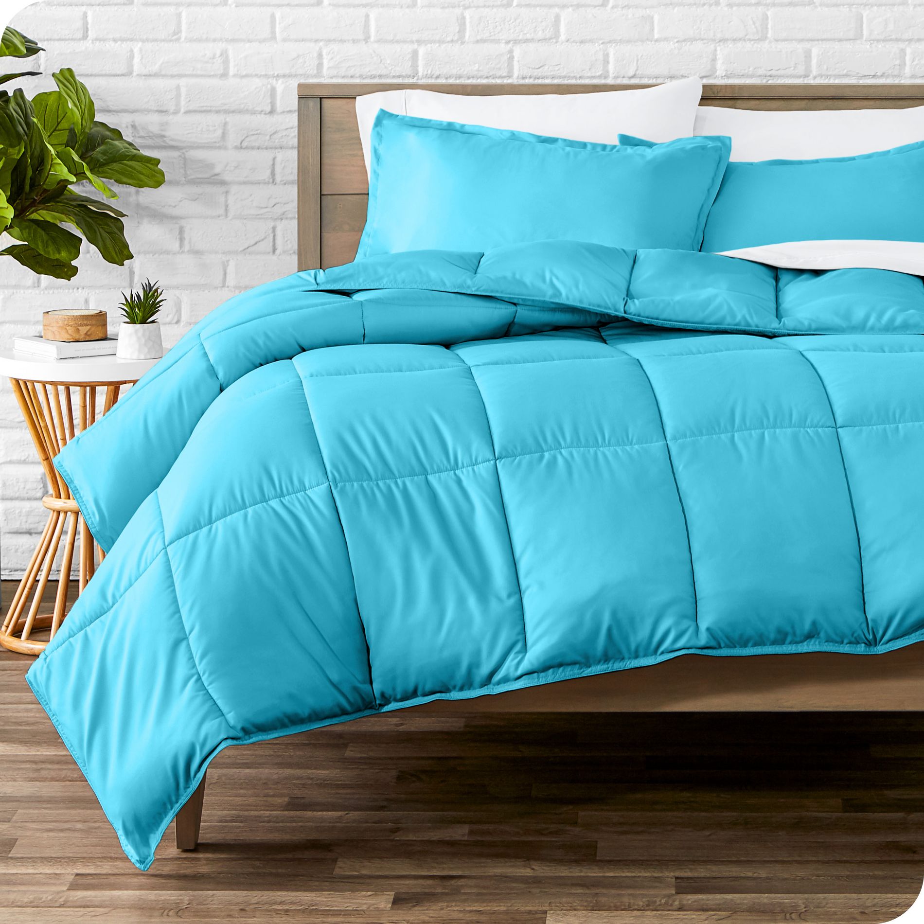 Bare Home Goose Down Alternative Comforter Set