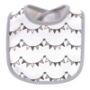 Hudson Baby Infant Girl Cotton Bibs 5pk, Pink Safari, One Size - 3 of 4