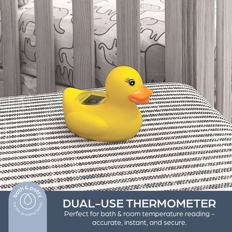 Dreambaby General Duck Room &#38; Bath Thermometer Canary Yellow, 4 of 8