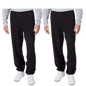 EG PRO Men Sweatpants Jogger Pants Fleece Athletic Soft Running Casual & Loungewear - 2 Pack - 1 of 4