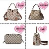 Women Handbags and Purse Tote Bags Ladies Satchel Shoulder Bag Retro Top Handle - 4 of 4