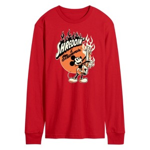 Men's - Disney - Shreddin and Strummin Long Sleeve Graphic T-Shirt - 1 of 3