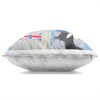 Stupell Industries English & French Cats Indoor Decorative Throw Pillow, 18 x 18 - 2 of 3