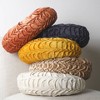 Velvet Round Throw Pillow - Lush Décor - 4 of 4