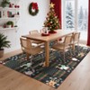 Christmas Checkered Accent Rug with Non Slip Backing - 3 of 4