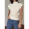 Women's Jacquard Knit Top - Et Clet - 2 of 3