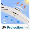 Hyleory 10ft Quadrate Double-Layered Polyester Patio Umbrella - Durable Polyester Canopy - 3 of 4