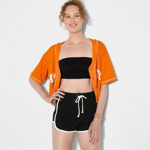 Women's Game Day Terry Pull-On Shorts - Wild Fable™ - 1 of 3