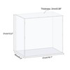 Unique Bargains Acrylic Assembly Dustproof Collectibles Showcase with lid - 2 of 3