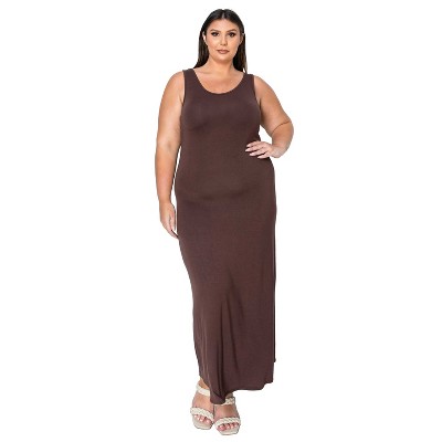 L I V D Women's Everyday Essential Tank Maxi Dress