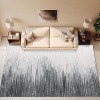Abstract Modern Washable Area Rug - Non-Slip Low-Pile Soft Carpet for Bedroom, Living Room & Dining Room - 4 of 4