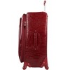 Kathy Van Zeeland Croco Luggage Expandable 28 Inch with 4 Spinner Wheels - 3 of 4