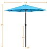 Yaheetech 11FT Patio Umbrella Market Umbrella for Garden Backyard - 3 of 4