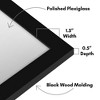 Americanflat 18x36 Picture Frame with Polished Plexiglass, Epic Collection, Gallery Wall Frames with Engineered Wood, Black - 3 of 4