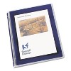 Avery Flexi-View Binder w/Round Rings 11 x 8 1/2 1/2" Cap Navy Blue 15766 - image 2 of 4