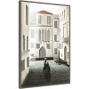 Amanti Art Framed Venice Moment by Omar Escalante Canvas Wall Art Print (23 in. W x 33 in. H), Sylvie Greywash Frame - 2 of 4