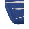 Modern Tropical Vintage Palm Memory Foam Bath Rug Blue - Deny Designs: Machine Washable, Microfiber, Rectangle Shape - 2 of 3