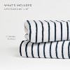 Cabana Stripe 100% Cotton Pool and Beach Towels - Pack of 2 or 4 - Oversized, Absorbent, Quick-Dry Towels - Becky Cameron - 3 of 4