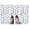 GoodGram Peel N' Stick DIY Retro 12x12 Self Adhesive Vinyl Floor Tile - 20 Tiles (20 Total SF in a Box) - Geo Puzzle - 20 Tiles/20 sq. ft. - 3 of 4