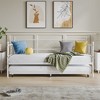 coucheta Twin Daybed with Trundle - Metal Day Bed Twin Trundle Bed Frame - 4 of 4