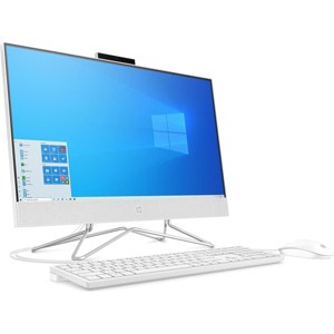 HP 24-df1023w 23.8" FHD AlO Intel Core i3-1115G4 3.0GHz 4GB 256GB W11 H - Manufacturer Refurbished - 1 of 3