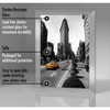 Americanflat 11x17 Silver Picture Frame, Legal Sized Paper Display. Shatter-Resistant Glass. Hanging Hardware Included - 4 of 4