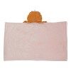Squishmallows Kids' Hooded Blanket Sawtelle the Strawberry Pancakes - 3 of 4