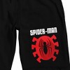 Spider-Man Classic Icon Men's Black Sleep Pajama Shorts - image 2 of 4