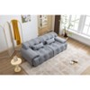 NicBex Couches for Living Room 53" Cloud Couch Large Single Sofa Chair Modern Lounge Chair Upholstered 1 Seater Sofa Couch with 1 Throw Pillow - 3 of 4