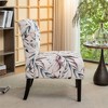 NicBex Polyester Accent Chair,Upholstered Living Room Chairs with Mid-Height Backrest,Modern Armless Chair,Accent Chairs for Living Room - 3 of 4