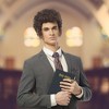 Costume Culture by Franco LLC Righteous Preacher Adult Costume Wig | Brown - 3 of 4