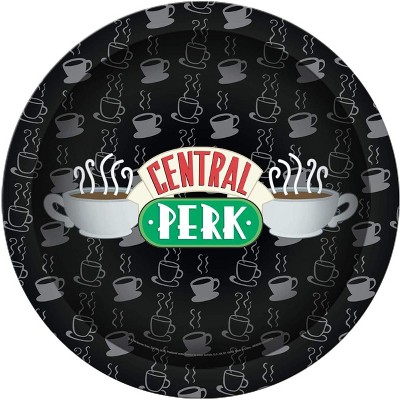 Silver Buffalo Friends Central Perk Logo 60-Piece Paper Party Pack | Cups | Plates | Napkins