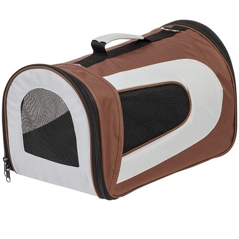 Soft Side Leather Pet Carrier Bag For Dog/puppy/cat/kitten for Sale