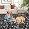 Vintage Distressed Rugs Machine Washable Area Rug - 4 of 4