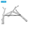 Unique Bargains Metal Tree Tripod Elegant Photography Props Crystal Ball Stand - 3 of 4