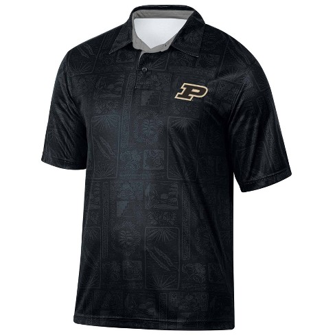 Ncaa Purdue Boilermakers Men s Tropical Polo T shirt Target