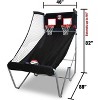 FENCY Arcade Basketball Fun at Home | Paddle Scoring - 2 of 4