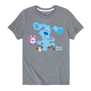 Boys' - Blue's Clues & You! - Blue Clues Crew Short Sleeve Graphic T-Shirt - 1 of 4