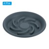 Unique Bargains Home Garden Office PP Resin Plant Saucer 4 Pcs - 3 of 4