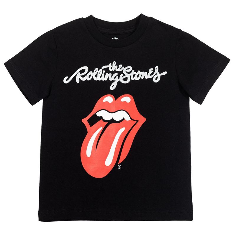 Rolling Stones Rock Band T-Shirt Toddler to Big Kid, 1 of 8