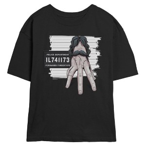 Juniors Wednesday Fernando Fingertips Number T Shirt - 1 of 2