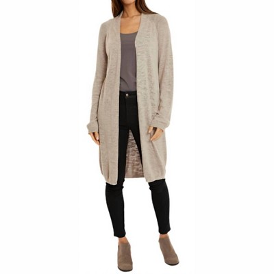 Women's Long Sleeve Sweater Duster - mododoc